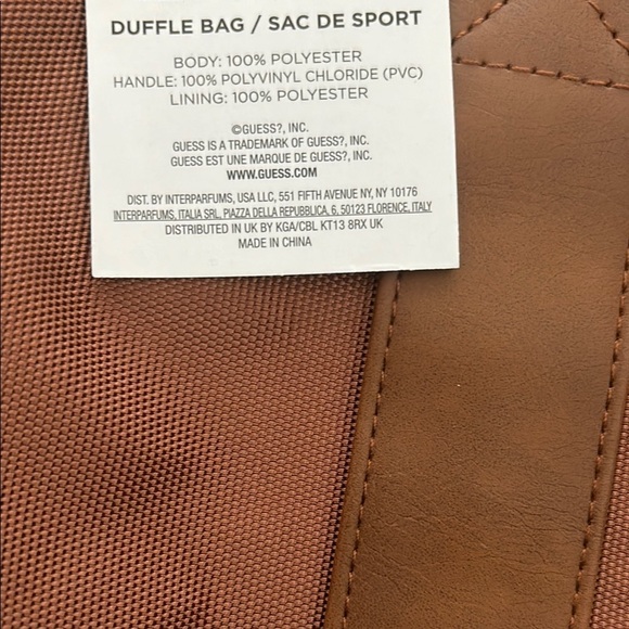 Guess Iconic Brown Tote Bag - Picture 4 of 5